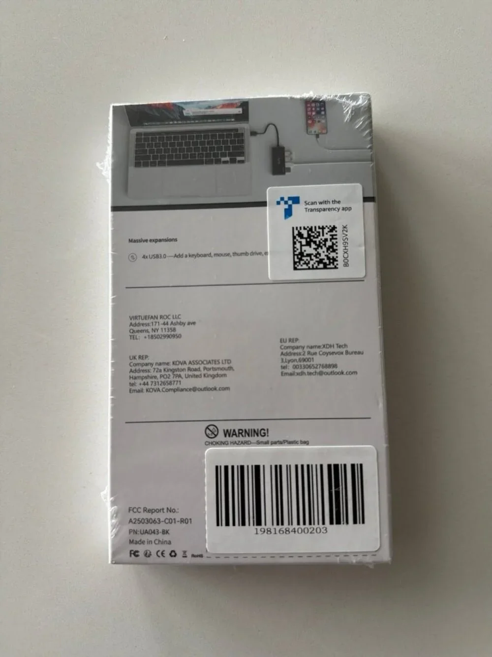 4-in-1 USB 3.0 Hub